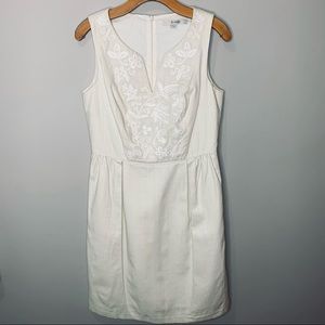 Boden Sleeveless Embroidery Dress Size 8